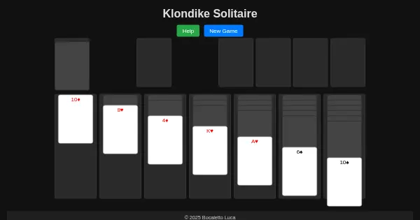 Screenshot of Solitaire