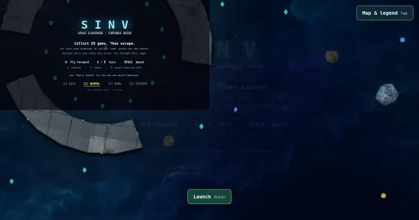 Screenshot of sinv