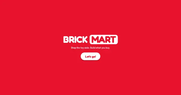 Screenshot of brick mart