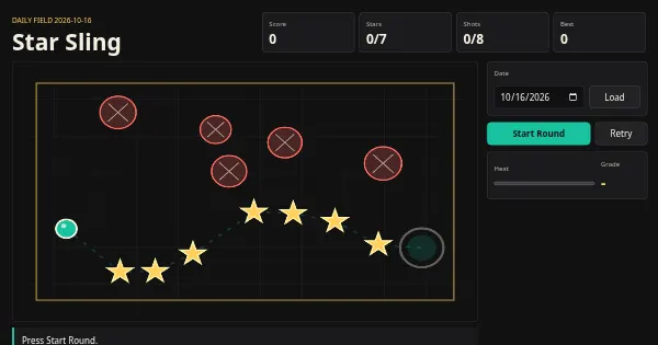 Screenshot of fun 20260604 a star sling