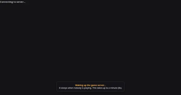 Screenshot of node hunger client
