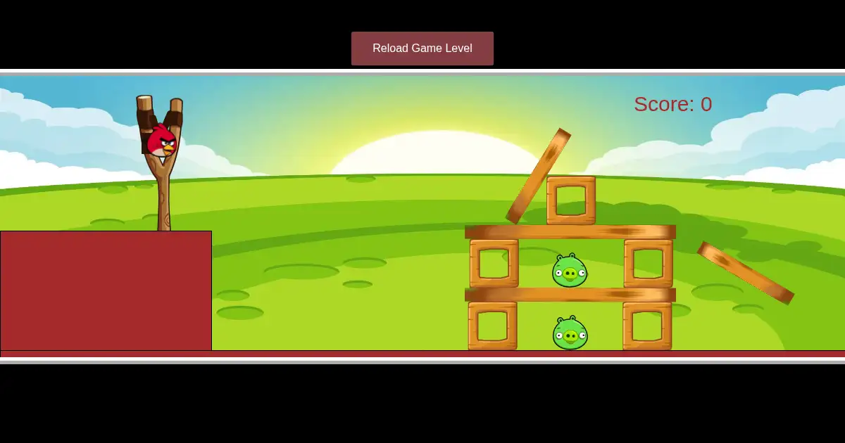 Screenshot of Angry Birds
