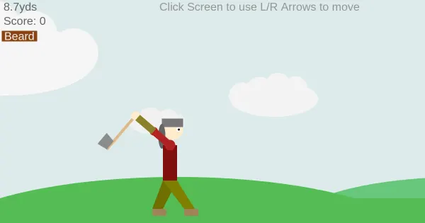 Screenshot of AxThrowerGame