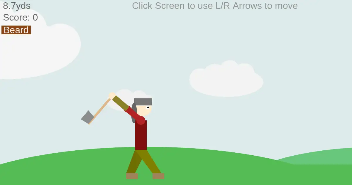 Screenshot of AxThrowerGame