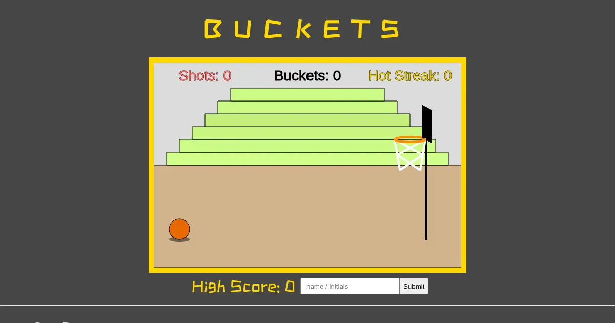 Screenshot of Buckets