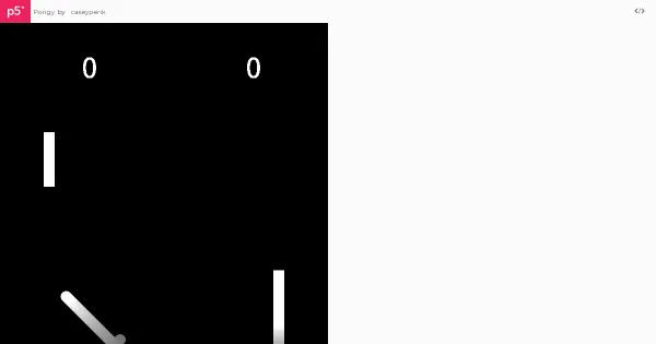 Screenshot of pongy