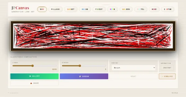 Screenshot of jpc