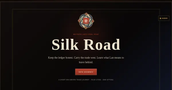 Screenshot of silk road vn