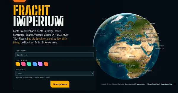 Screenshot of frachtimperium