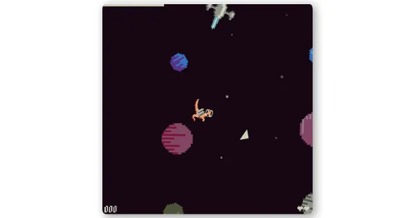 Screenshot of space wallaby