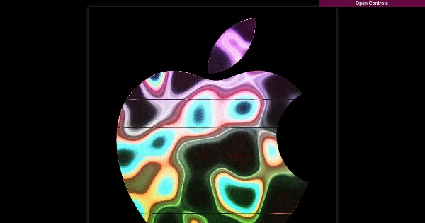 Screenshot of liquid logo