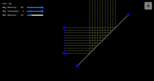 Screenshot of Optics Simulator