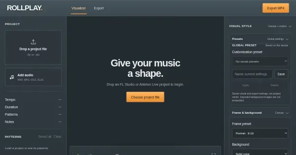 Screenshot of rollplay