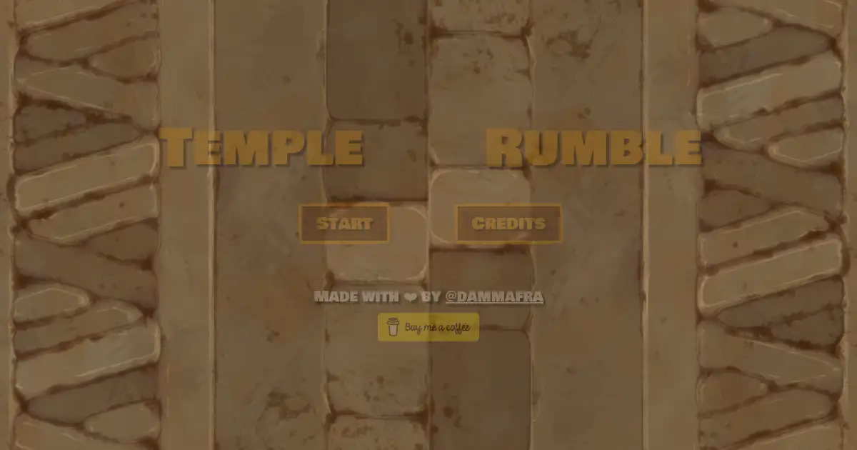 Screenshot of temple rumble
