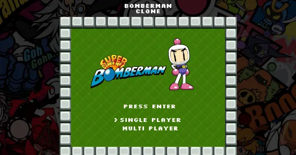 Screenshot of Bomberman Clone