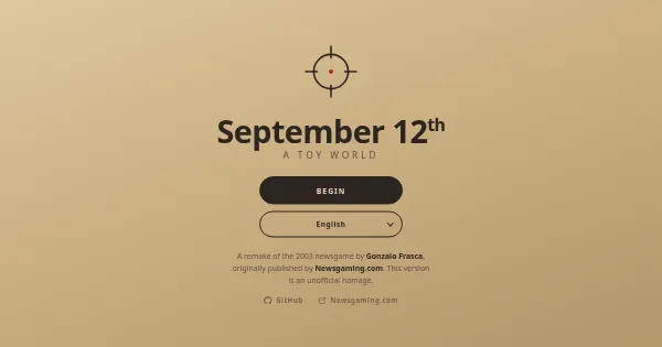 Screenshot of sep12 game remake