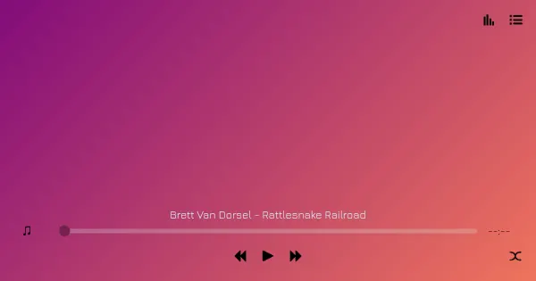 Screenshot of s3 player static