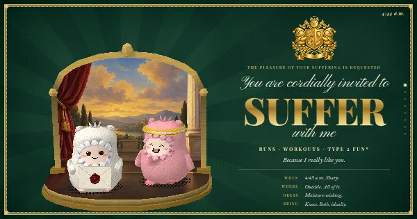 Screenshot of suffer with me