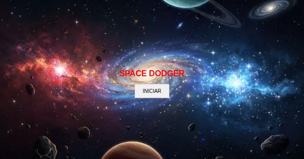 Screenshot of SpaceDodgerGame