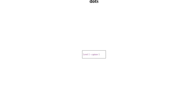 Screenshot of dots