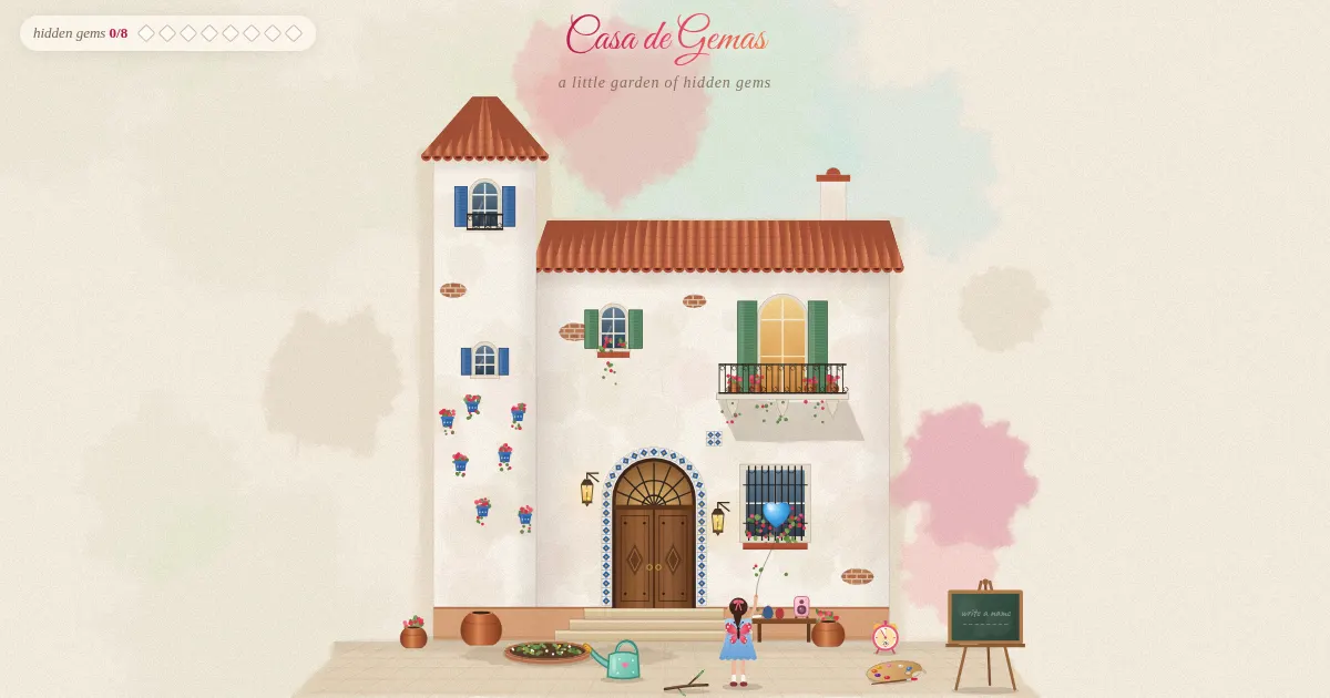 Screenshot of casadegema