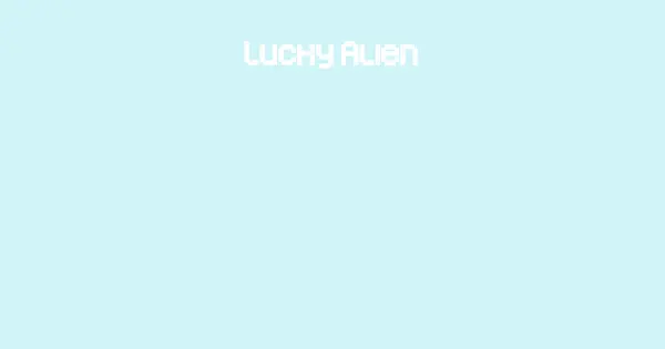 Screenshot of luckyalien