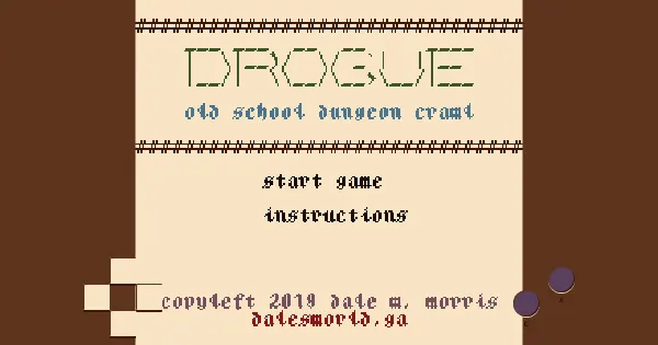 Screenshot of drogue