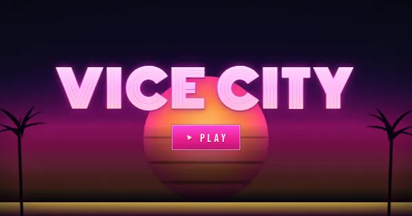 Screenshot of gta vc browser port