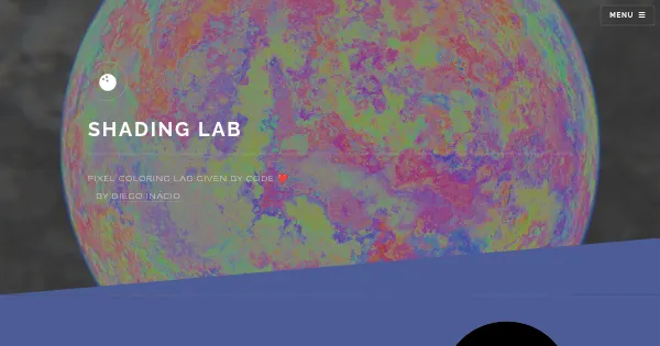 Screenshot of shading lab