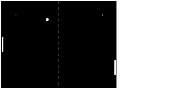 Screenshot of Tennis Game