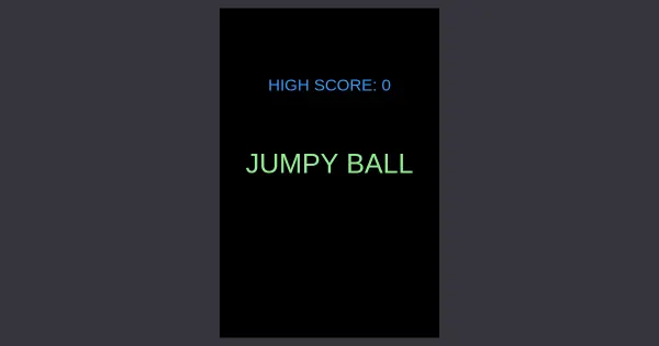 Screenshot of Jumpy Ball