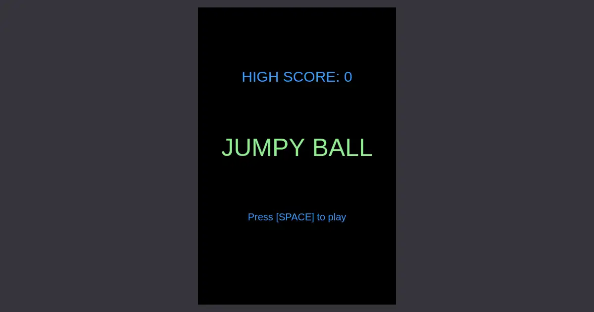 Screenshot of Jumpy Ball