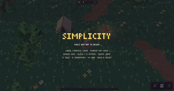 Screenshot of Simplicity