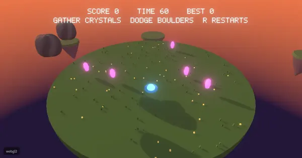 Screenshot of orbfall