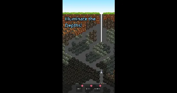 Screenshot of ld57 game