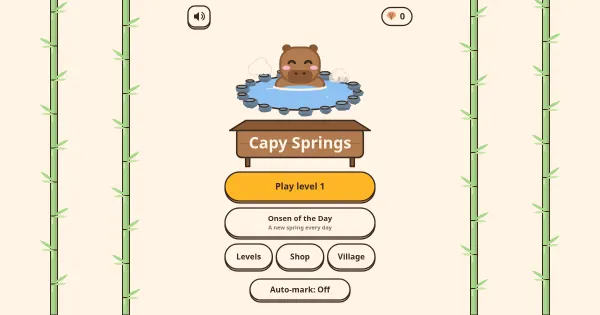 Screenshot of capy springs