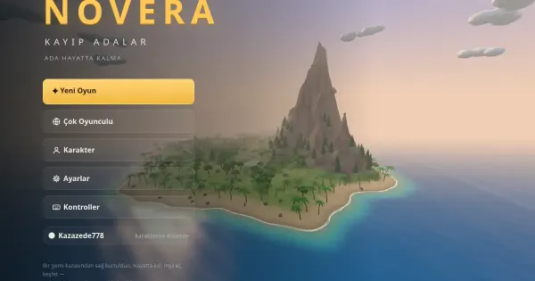 Screenshot of novera kayip adalar