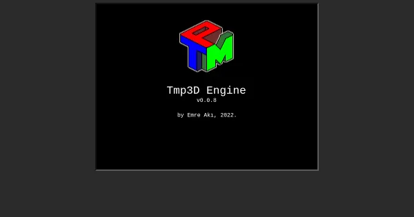 Screenshot of tmp3d