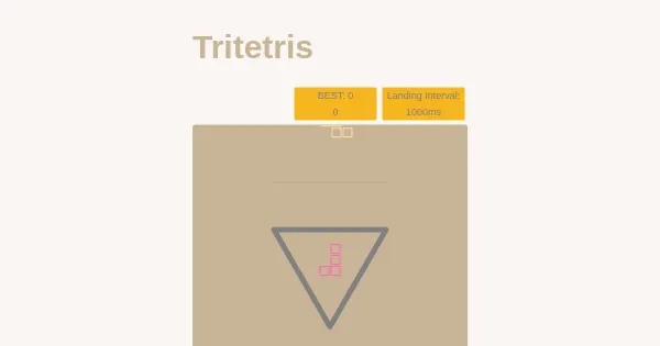 Screenshot of tritetris