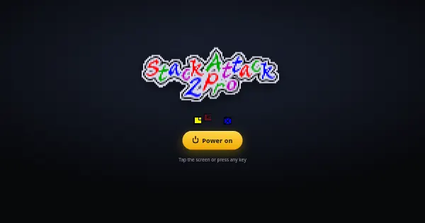 Screenshot of stack attack 2 web