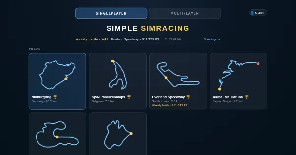 Screenshot of drive game