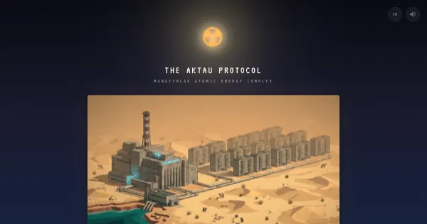 Screenshot of aktau protocol