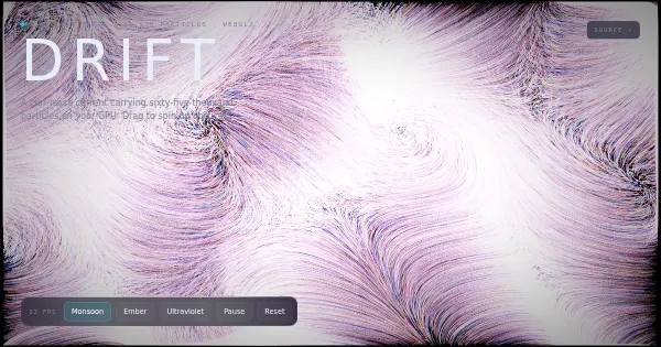 Screenshot of drift