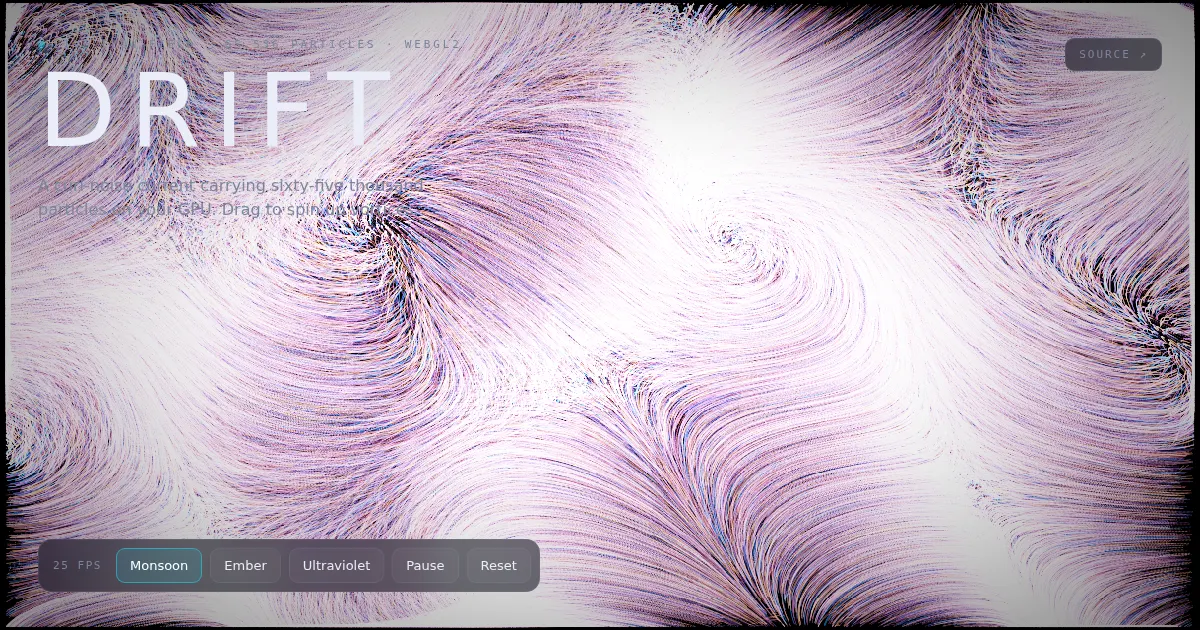 Screenshot of drift