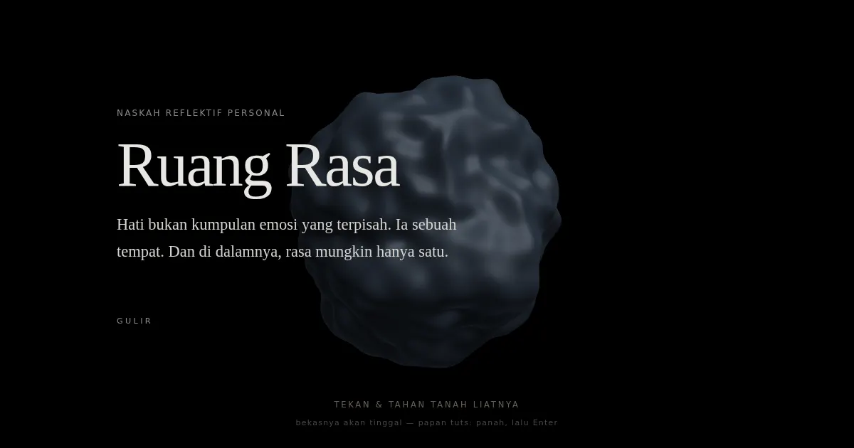 Screenshot of ruang rasa