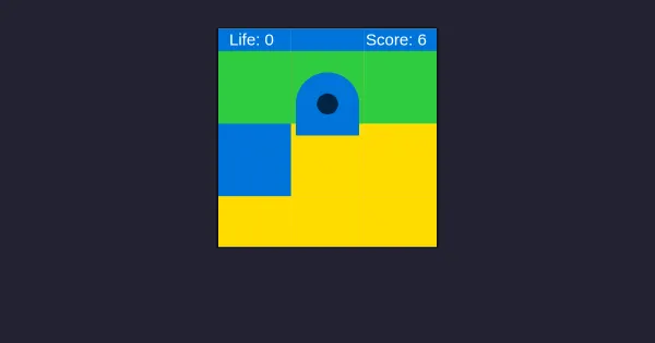 Screenshot of elements shmup