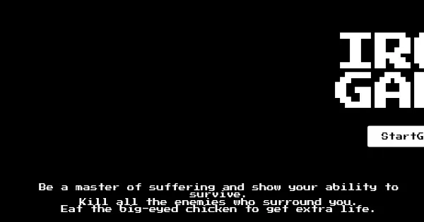 Screenshot of irongame
