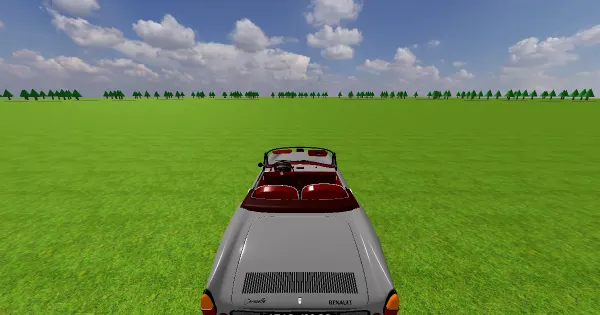 Screenshot of racer web