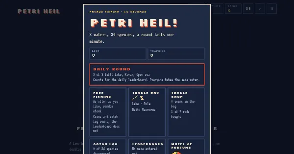 Screenshot of Petri Heil
