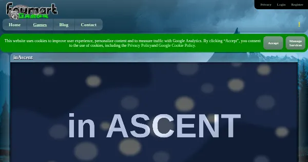 Screenshot of JS.13kGames.2021 inAscent